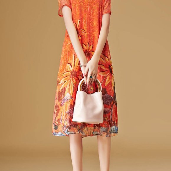 Loose frock dress M L XL 2XL 3XL - Picture 5 of 5